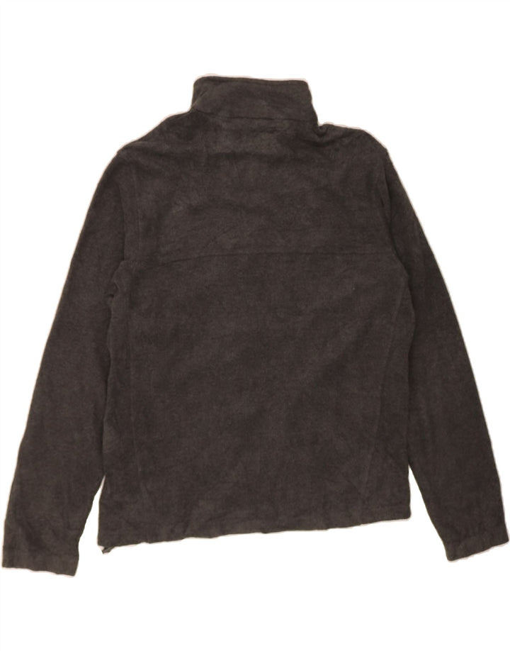 COLUMBIA Mens Fleece Jacket UK 38 Medium Grey Polyester Vintage Columbia and Second-Hand Columbia from Messina Hembry 