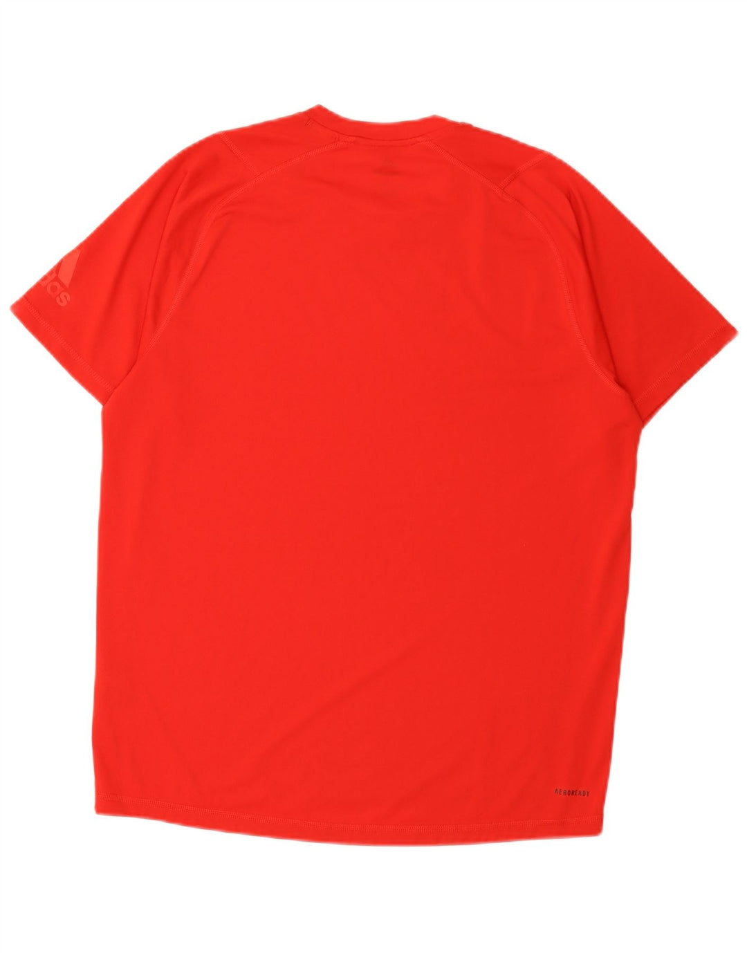 Adidas Ανδρικό Aeroready Graphic T-Shirt Top μεγάλο κόκκινο πολυεστέρα