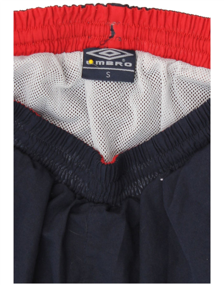 Ανδρικό γραφικό σορτς κολύμβησης Umbro Small Navy Blue Colourblock