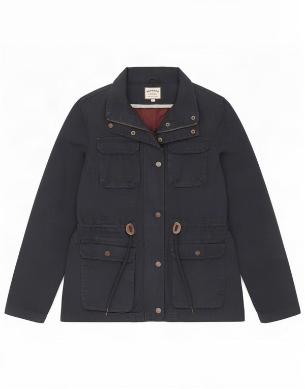 Fat Face Γυναικείο Utility Jacket UK 10 Small Navy Blue Cotton