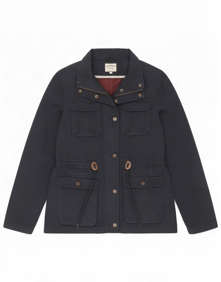 Fat Face Γυναικείο Utility Jacket UK 10 Small Navy Blue Cotton