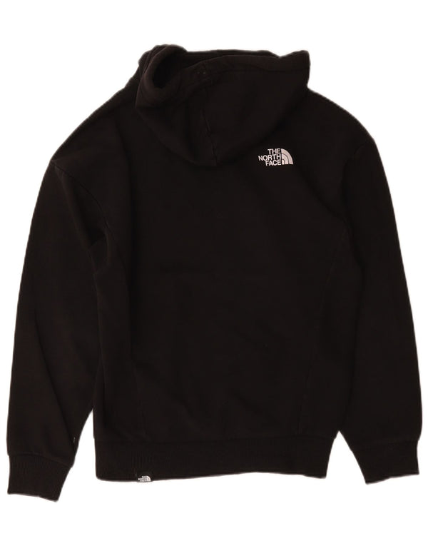 The North Face Γυναικείο Γραφικό Hoodie Jumper UK 10 Small Black Cotton