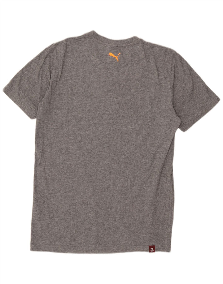 Ανδρικό γραφικό μπλουζάκι Puma Top Medium Grey