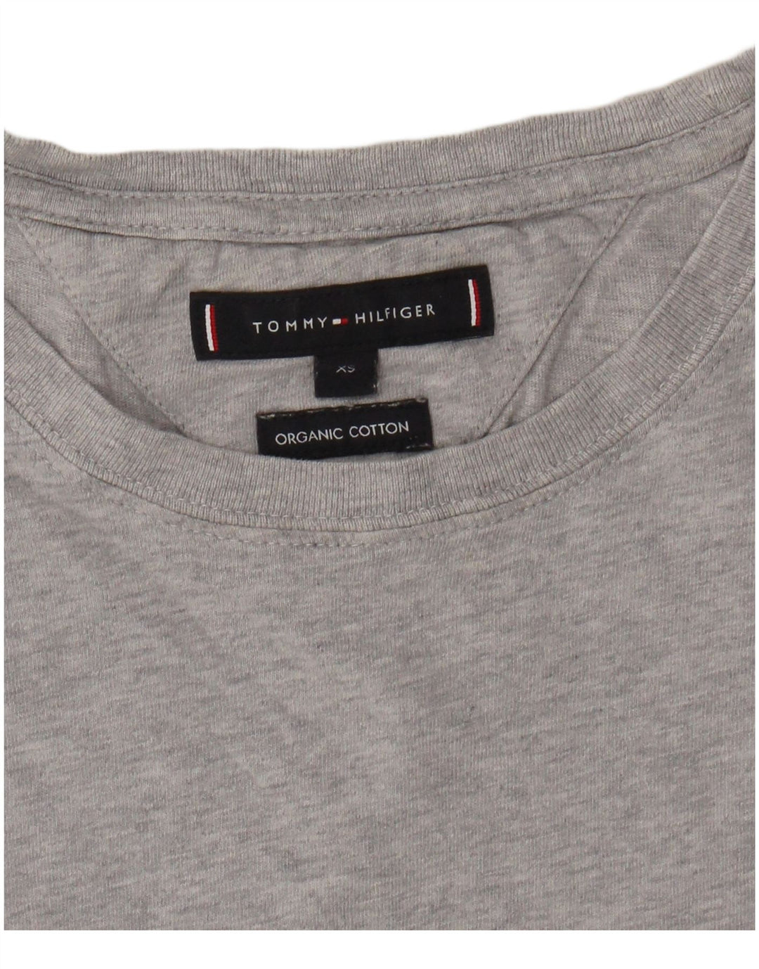 Ανδρικό T-Shirt TOMMY HILFIGER Top XS Γκρι βαμβακερό