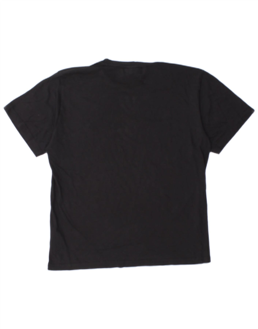 Lotto Ανδρικό T-Shirt Top μεγάλο μαύρο βαμβακερό