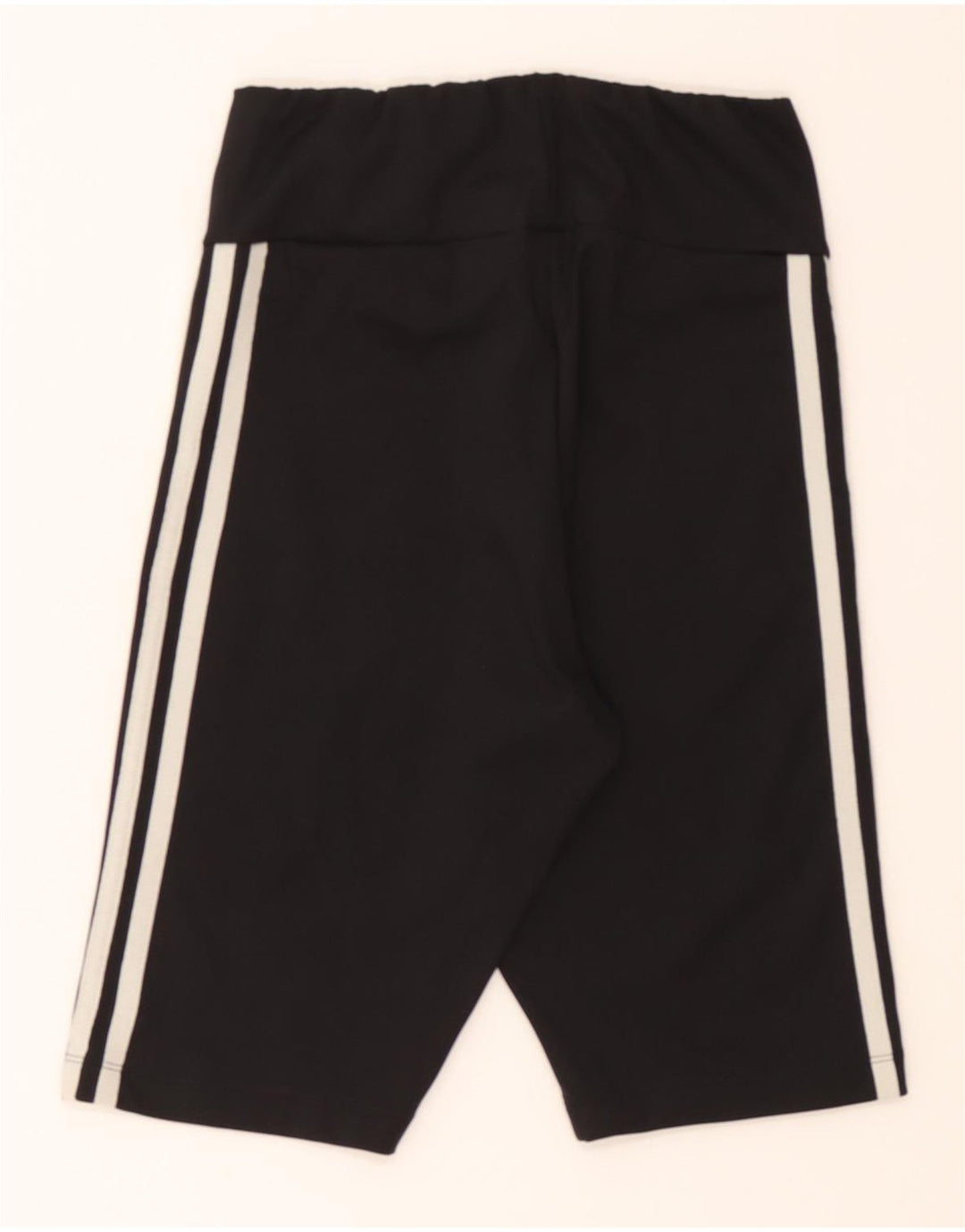 ADIDAS Womens Sport Shorts UK 8 Small  Black Polyester Vintage Adidas and Second-Hand Adidas from Messina Hembry 