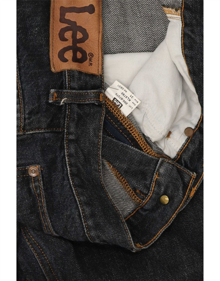 Lee Mens Straight Jeans W31 L32 Γκρι βαμβακερό