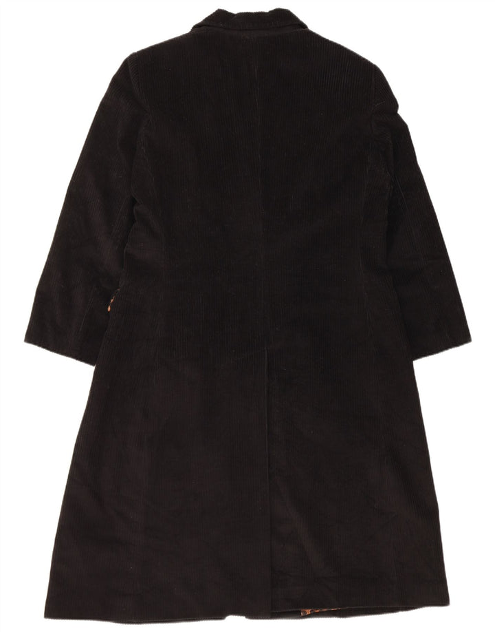 Dolce & Gabbana Γυναικείο Κοτλέ Παλτό IT 44 Medium Black Cotton Classic