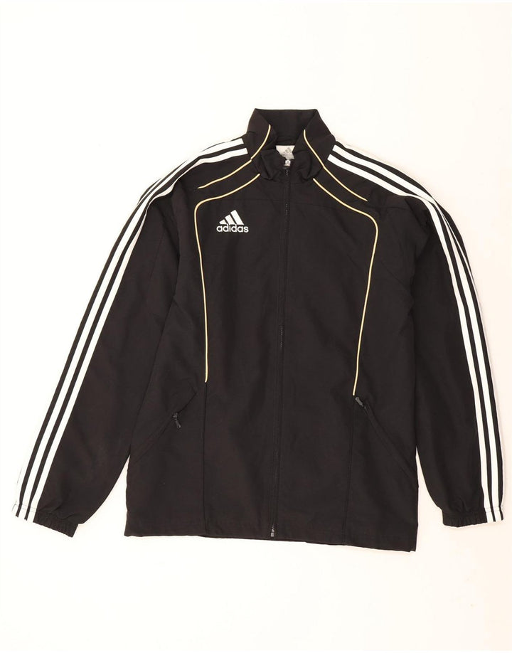 Ανδρική φόρμα Adidas Top Jacket UK 34/36 Small Black Polyester