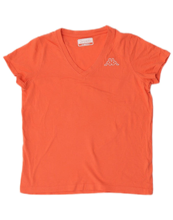 Kappa Γυναικείο T-Shirt Top UK 6 XS Orange