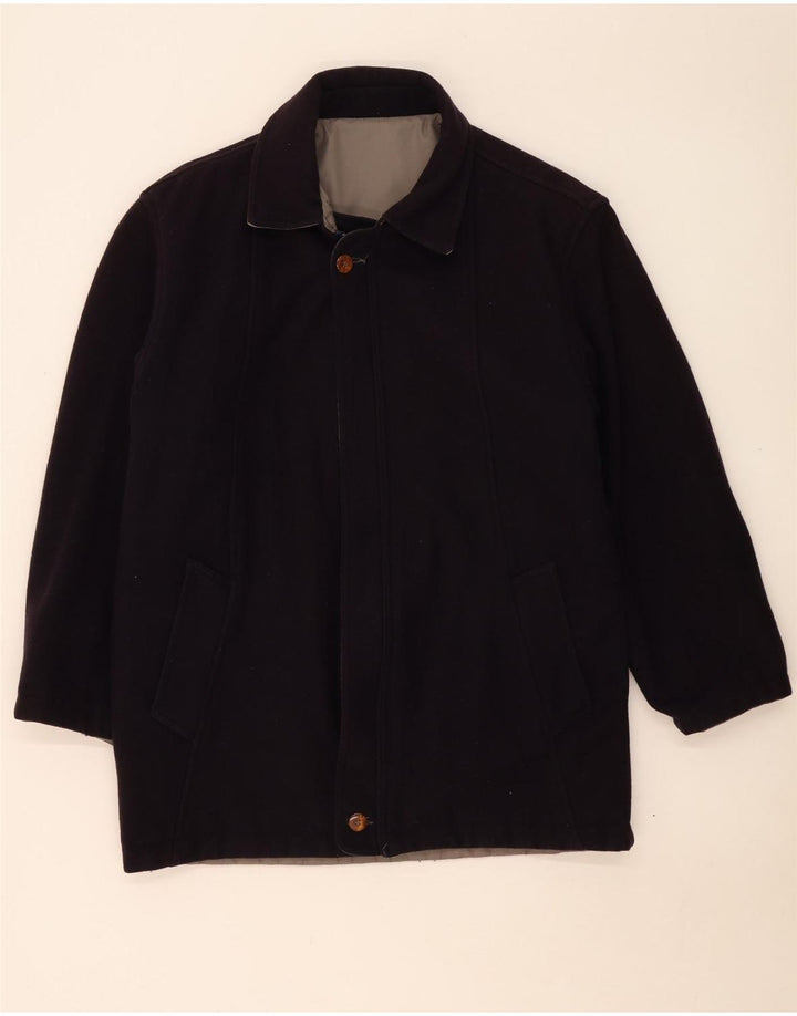 Ανδρικό παλτό Vintage Reversible Windbreaker UK 38 Medium Grey