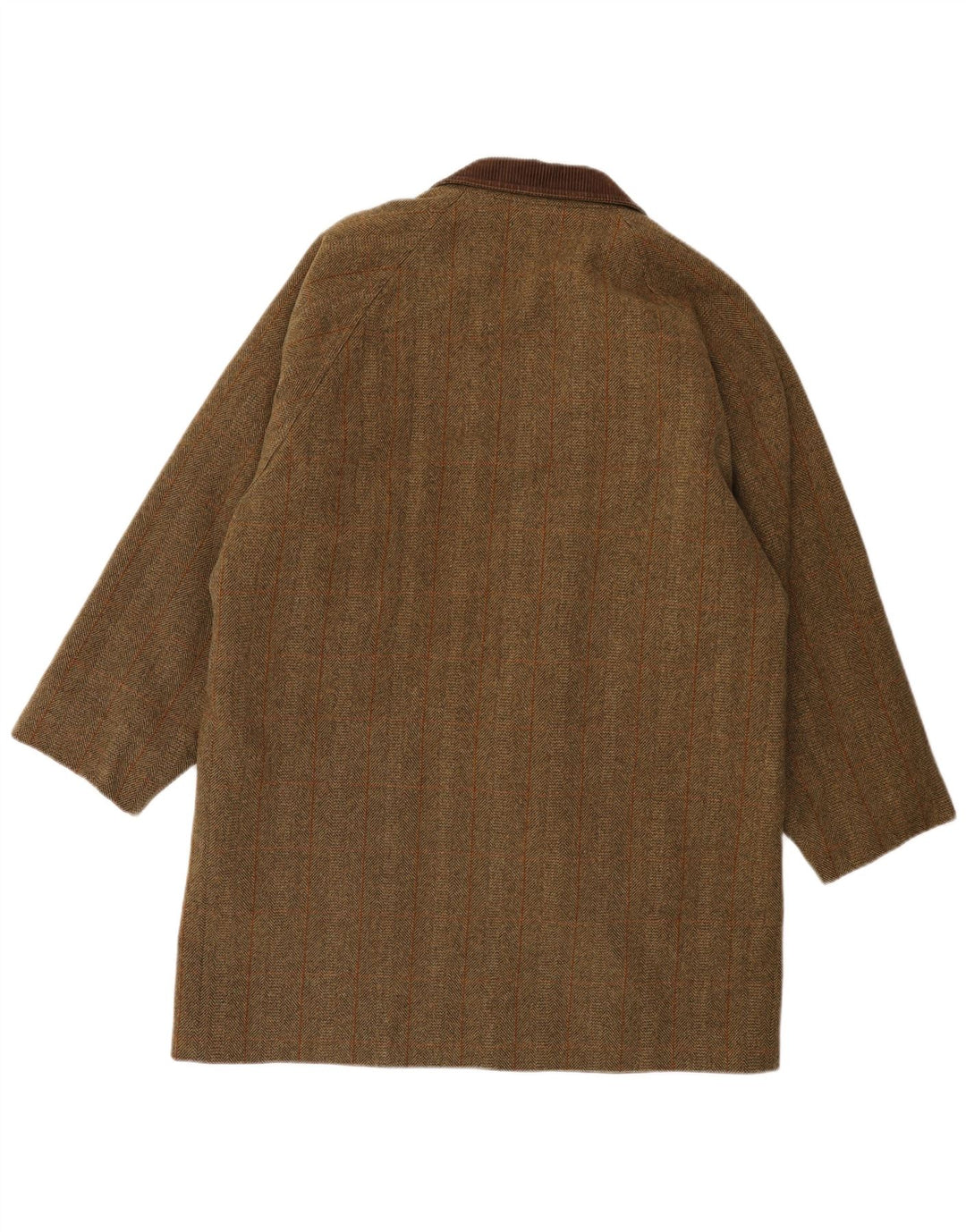 Ανδρικό παλτό HUSKY IT 48 Μεσαίο Καφέ Ψαροκόκκαλο