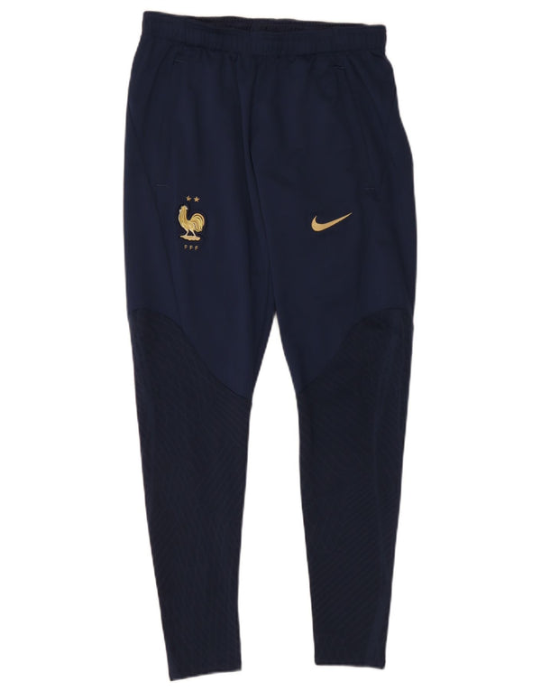 Παντελόνι αθλητικής φόρμας Nike Mens France National Rugby Slim Fit Small Navy Blue