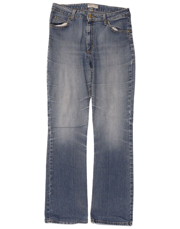 Lee Womens Cameron Bootcut Jeans W34 L33 Μπλε βαμβακερό