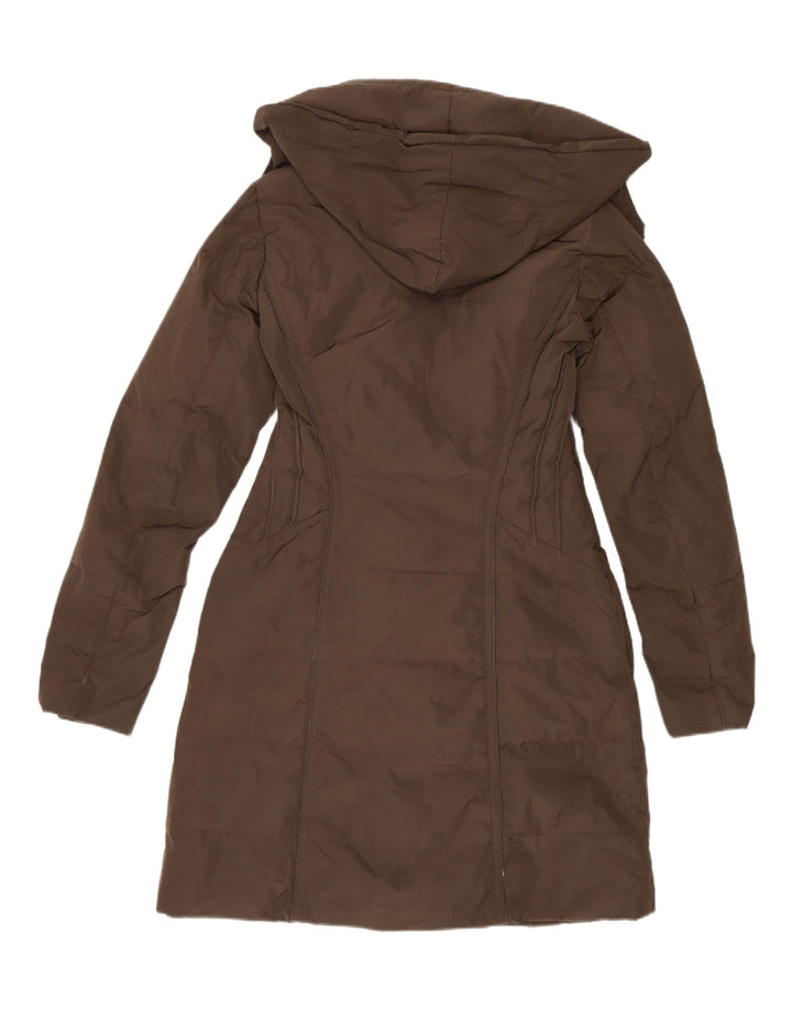 Γυναικείο παλτό Trussardi με κουκούλα IT 40 Small Brown