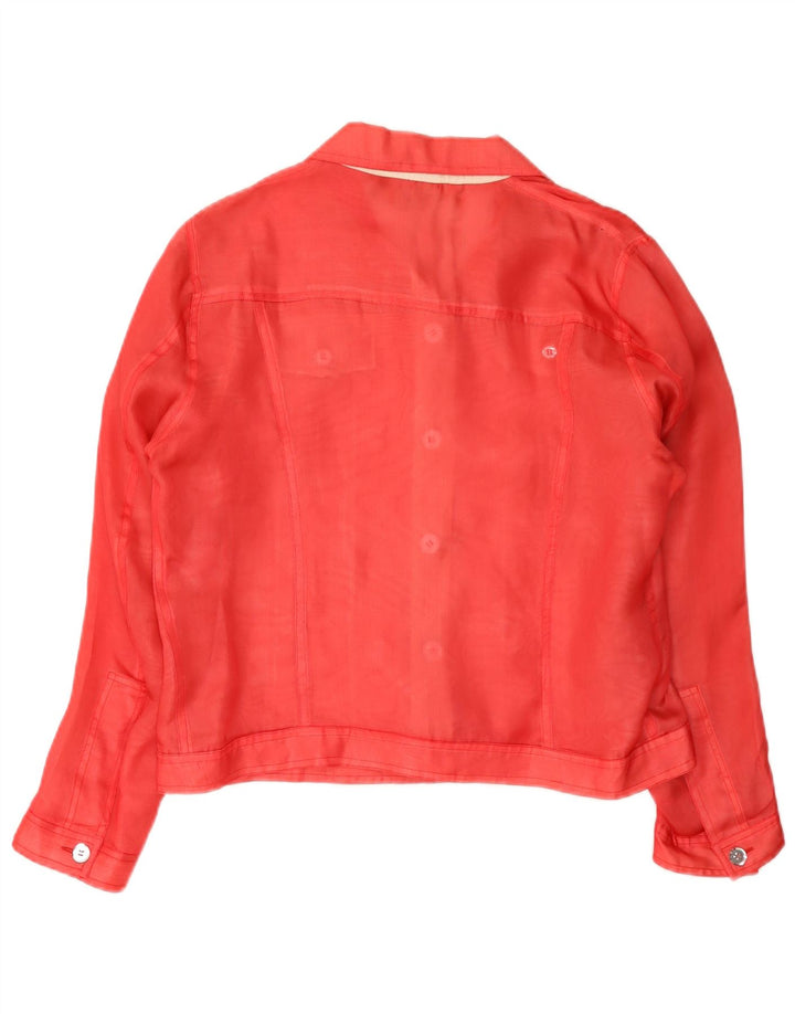 Γυναικείο μπουφάν ADRIAN’S CAPRI UK 14 Medium Red Silk