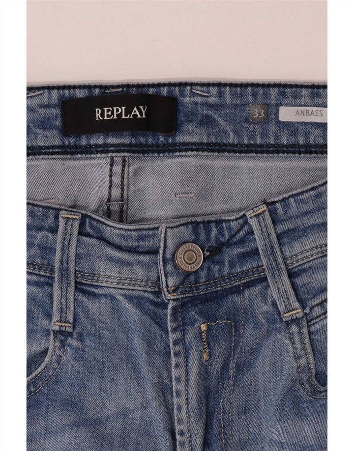 Replay Γυναικείο Anbass Slim Jeans W33 L31 Blue