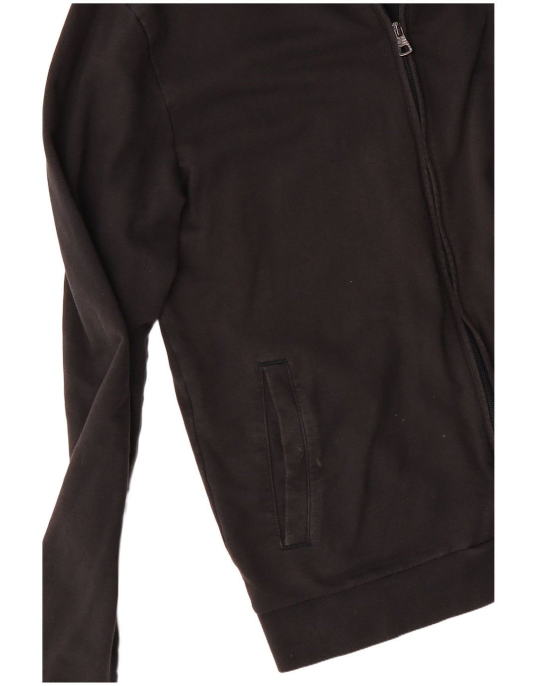 Ανδρική φόρμα Emporio Armani Μπουφάν μεσαίο μαύρο βαμβακερό