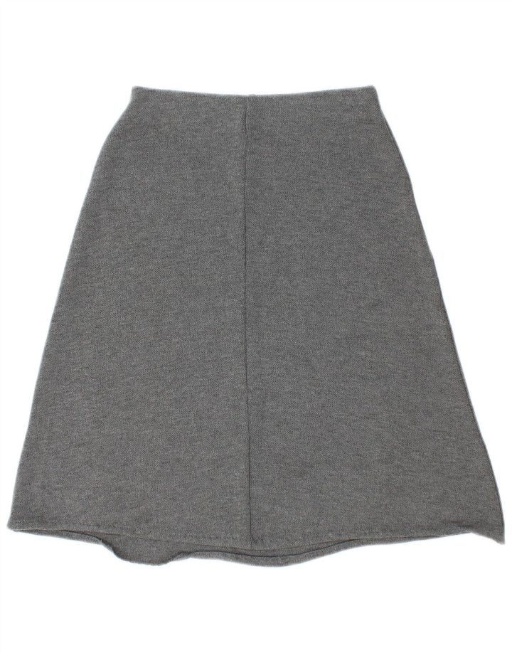 Zara Γυναικεία φούστα A-Line Small W28 Grey Polyester