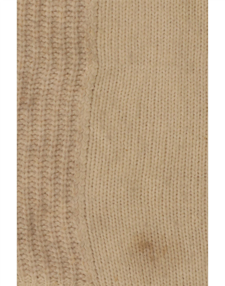 Marks & Spencer Γυναικείο πουλόβερ με λαιμό χελώνα UK 10 Small Off White