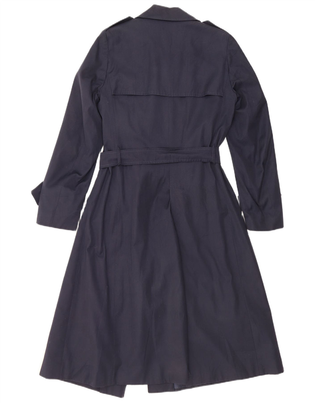 Vintage γυναικεία καμπαρντίνα IT 48 XL Navy Blue Polyamide