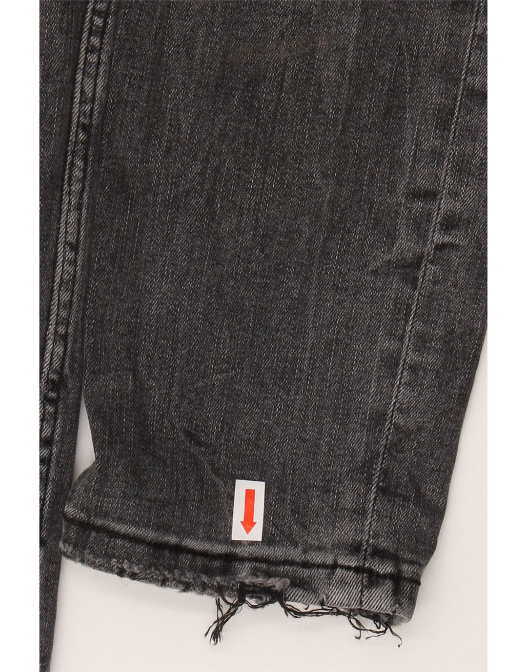 ZARA Γυναικείο στενό τζιν ψηλόμεσο EU 38 Small W28 L27 Γκρι βαμβακερό