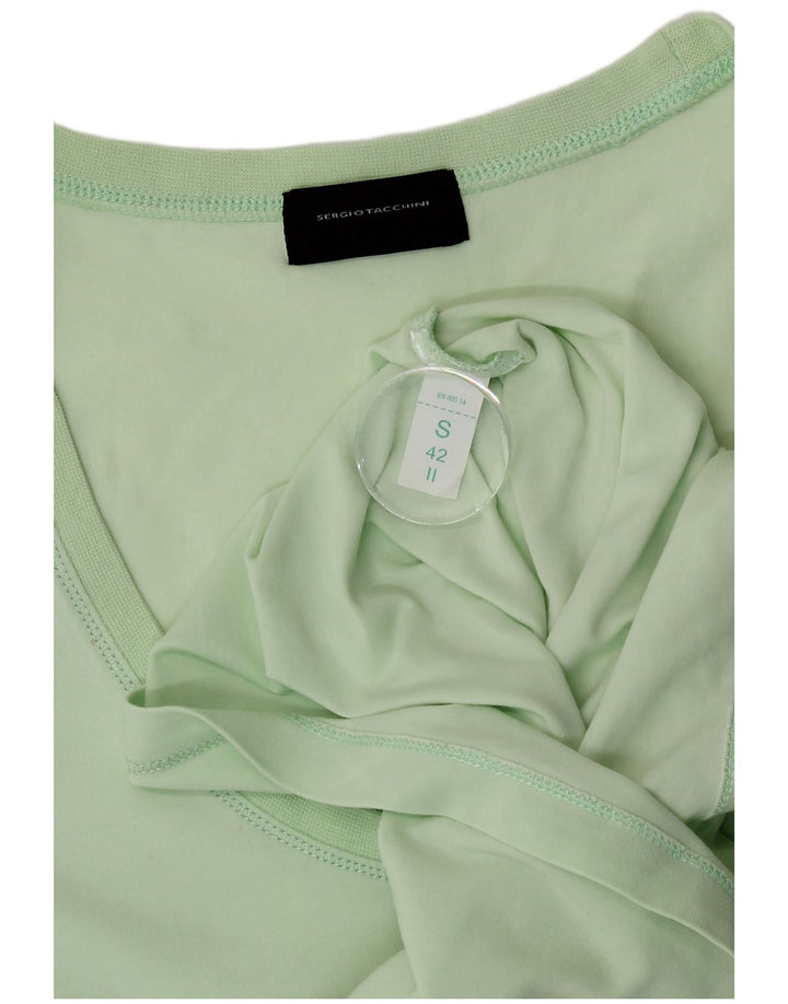 Γυναικείο γραφικό μπλουζάκι Sergio Tacchini Top UK 10 Small Green