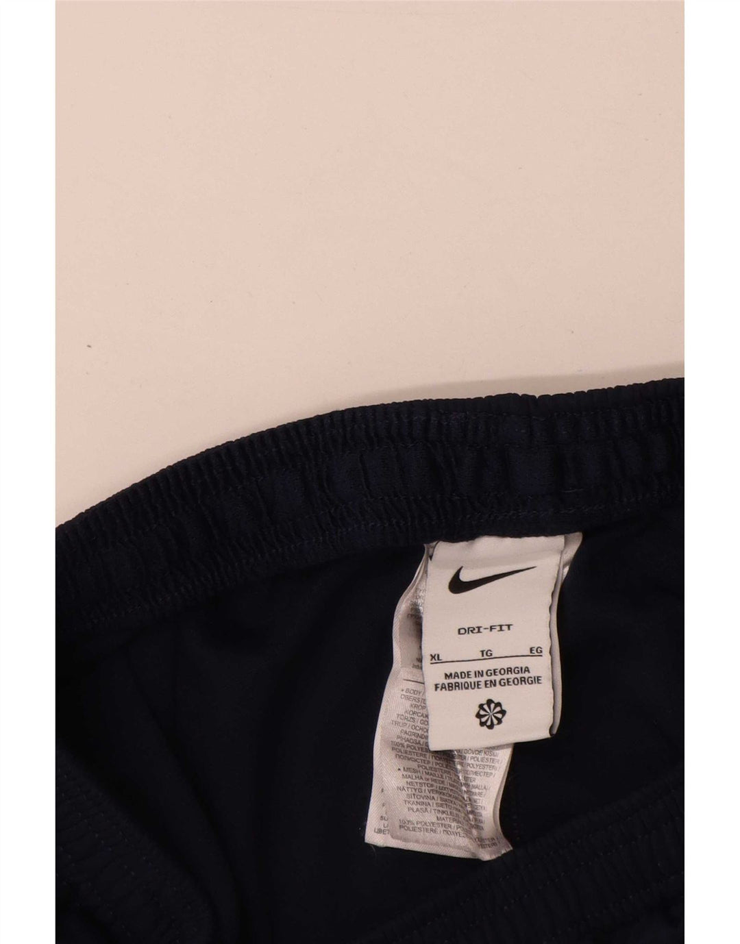 Ανδρικές φόρμες Nike Dri Fit Παντελόνια XL Navy Blue Colorblock Polyester