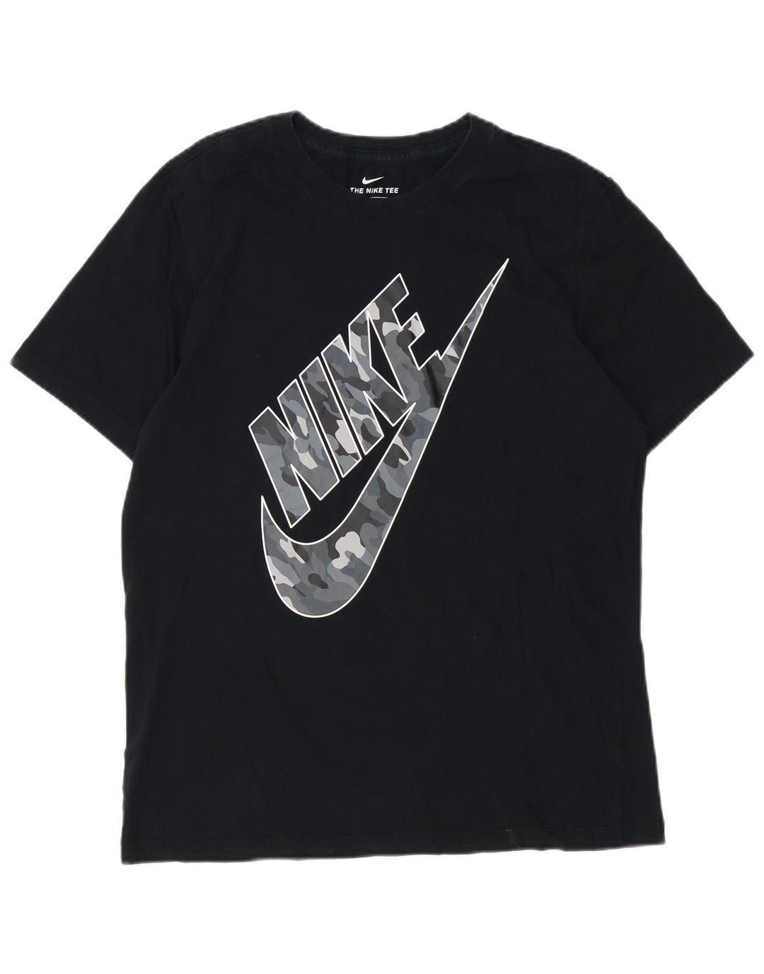 Ανδρικό γραφικό μπλουζάκι Nike, μεσαίο μαύρο
