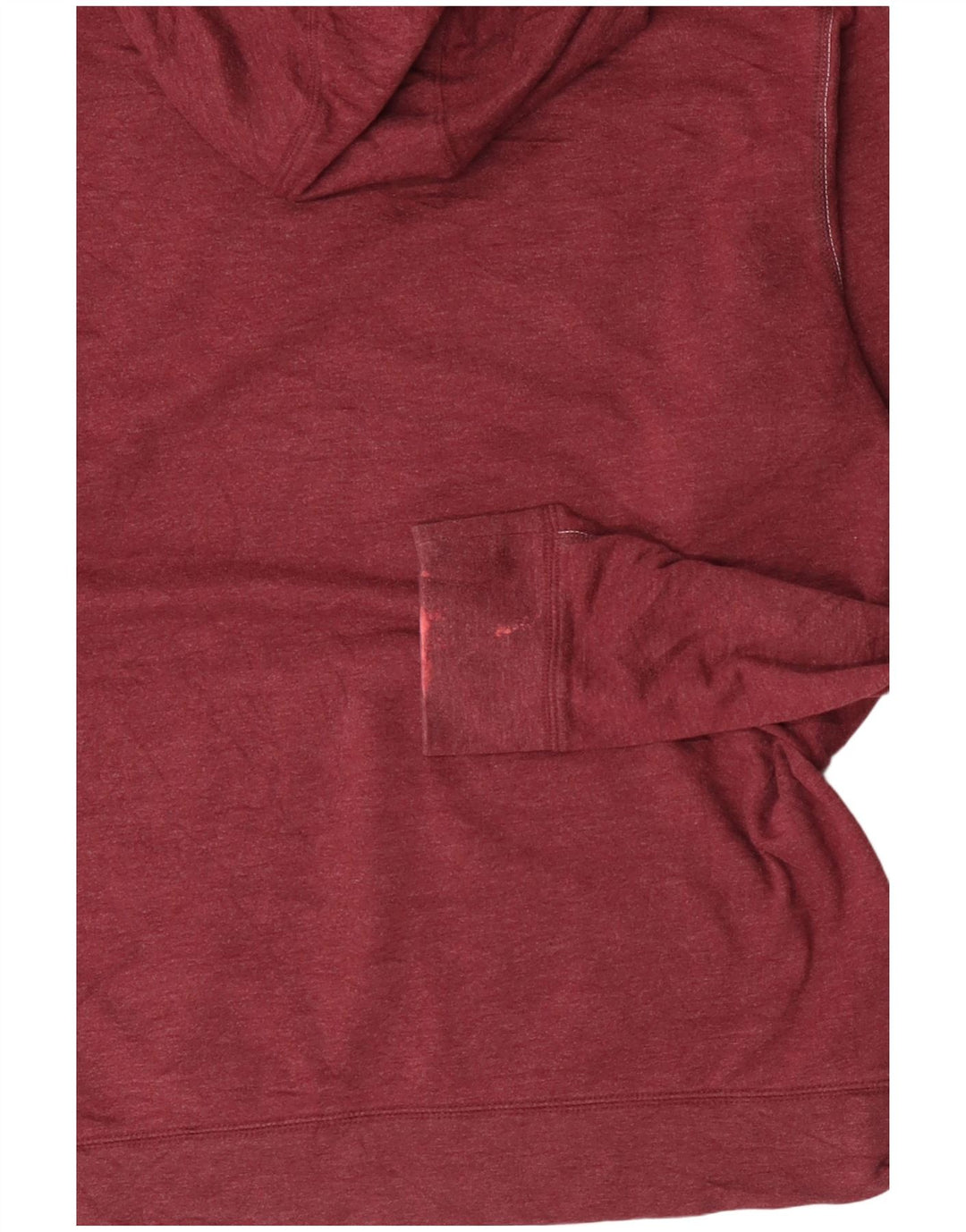 EDDIE BAUER Ανδρικό μπλουζάκι με κουκούλα, μεσαίο βαμβακερό μπορντό