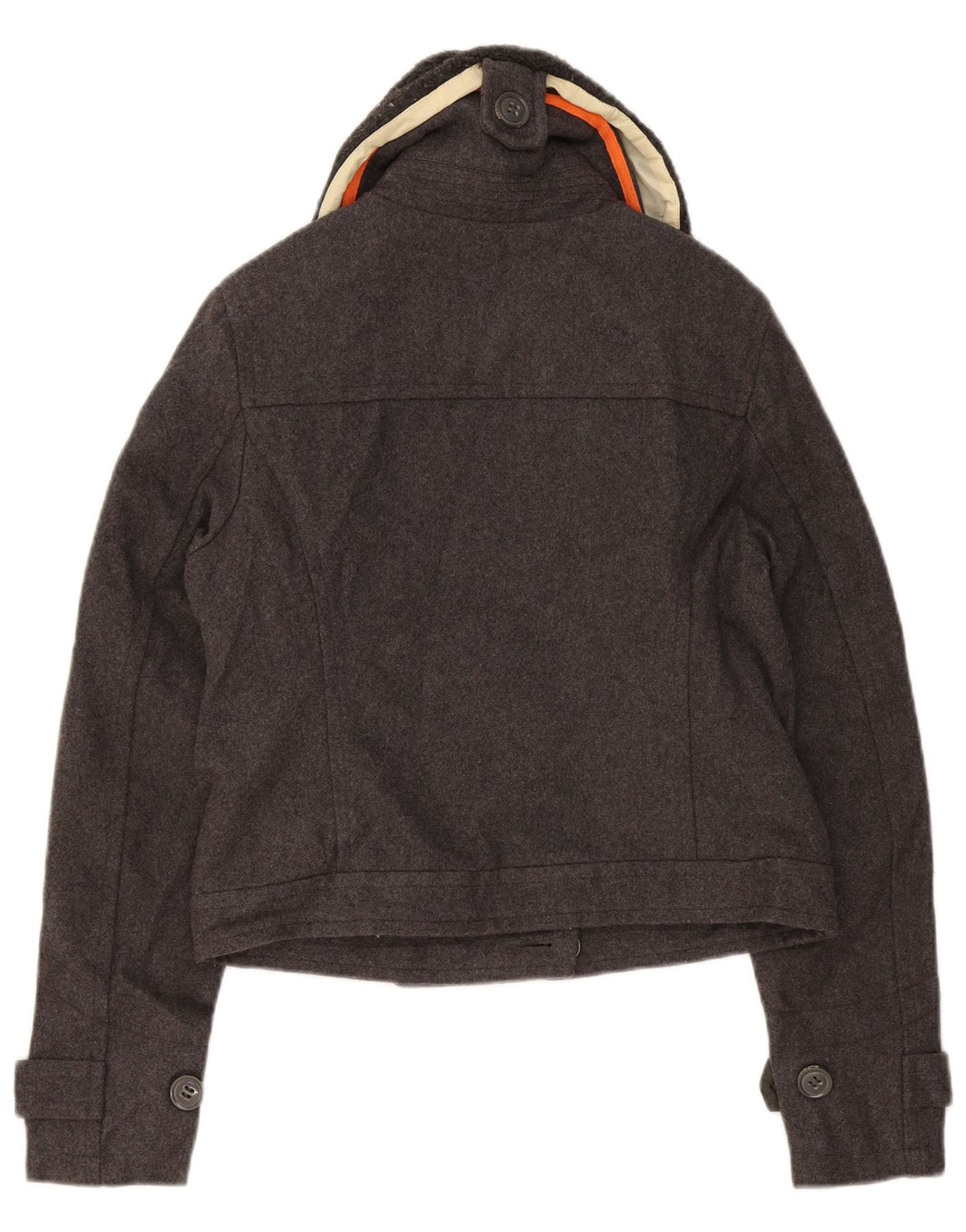 Superdry γυναικείο μπουφάν UK 14 Medium Grey Wool