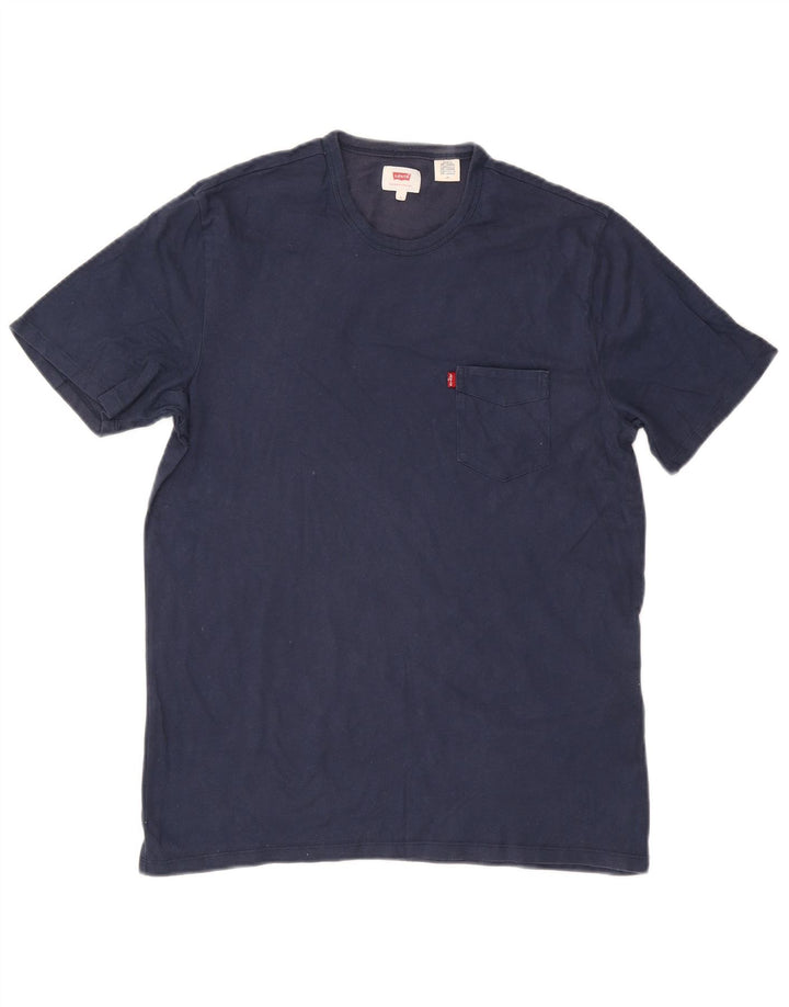 Ανδρικό T-Shirt LEVI'S Top Large Navy Blue