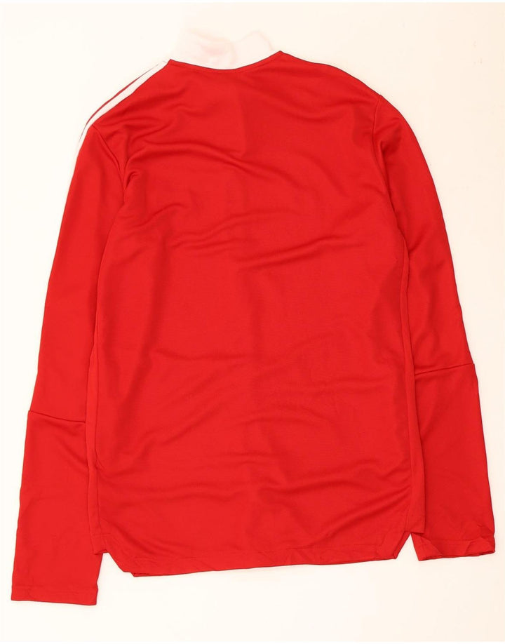 Ανδρική φόρμα Adidas Aeroready Top Jacket Μεσαίο κόκκινο πολυεστέρα