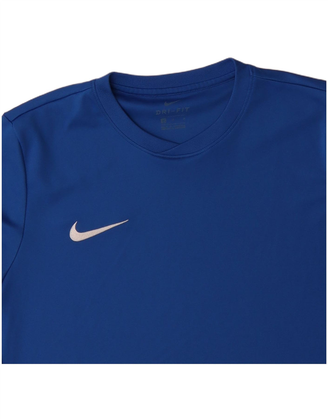 Ανδρικό T-Shirt NIKE Dri Fit Τοπ μεσαίου μπλε πολυεστέρα