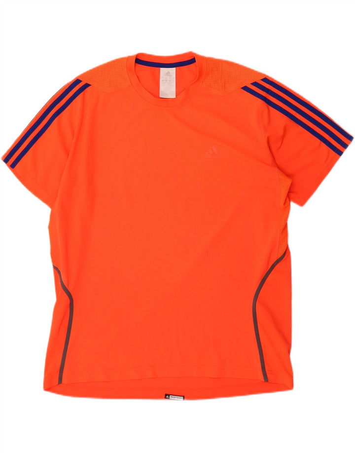 Ανδρικό T-Shirt ADIDAS Top μεγάλο πορτοκαλί πολυεστέρας