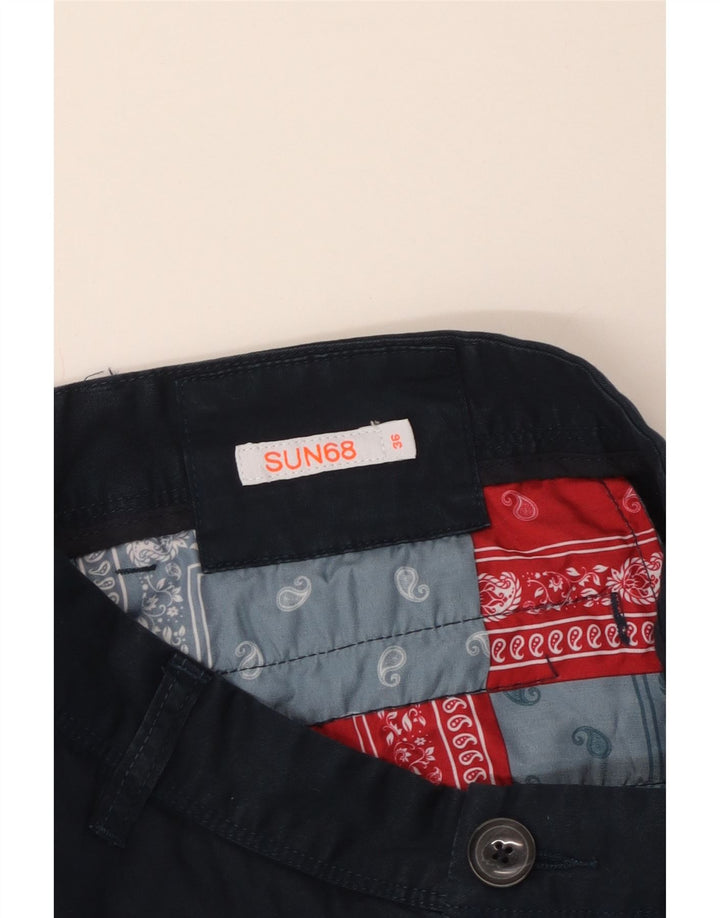 Sun68 Ανδρικό σορτς Cargo W36 Large Navy Blue