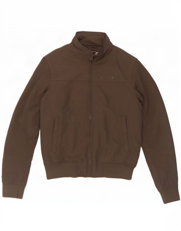 Woolrich Ανδρικό Bomber Jacket UK 36 Small Khaki Nylon