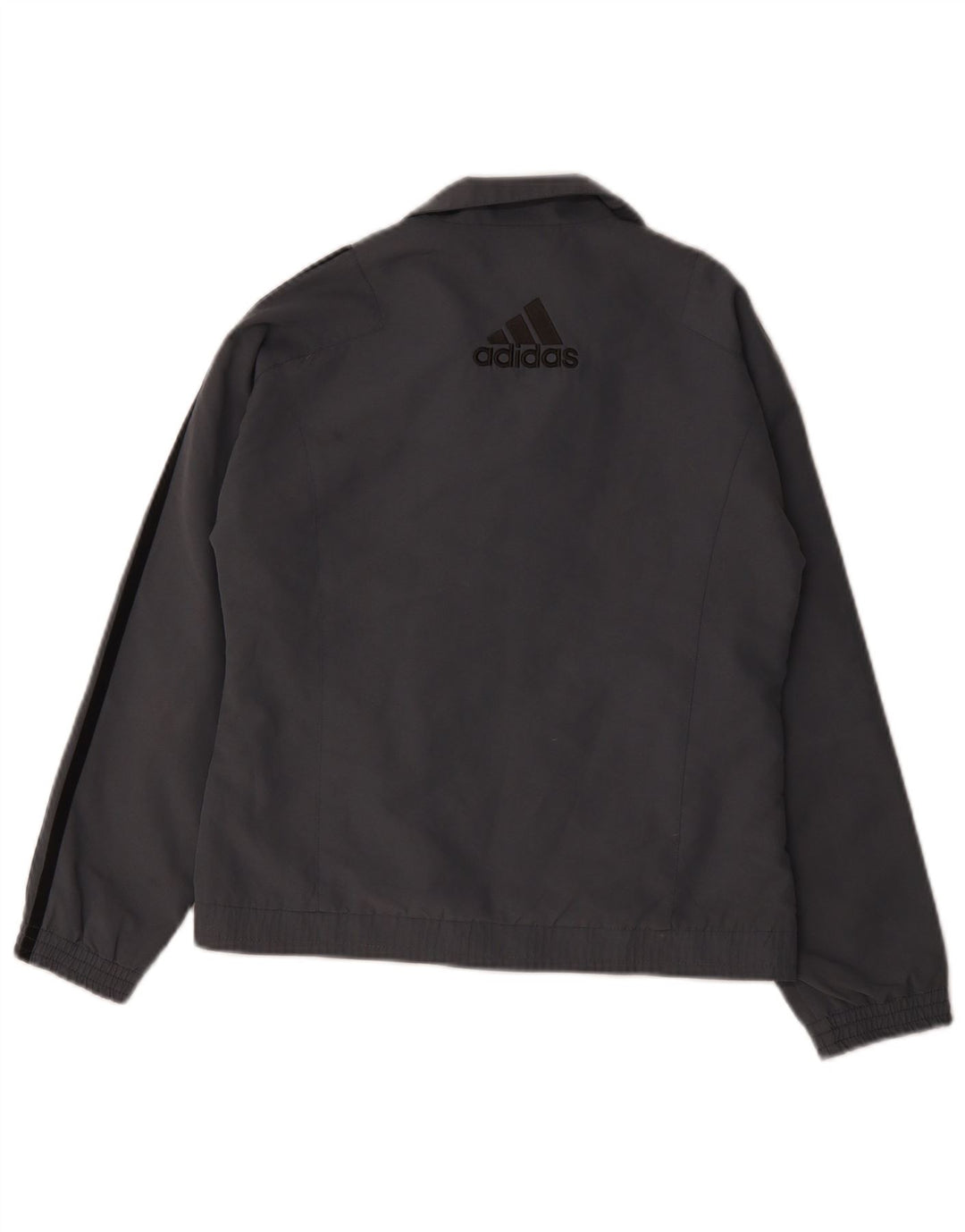 Τοπ μπουφάν Adidas Boys Tracksuit 11-12 Years Grey Polyester