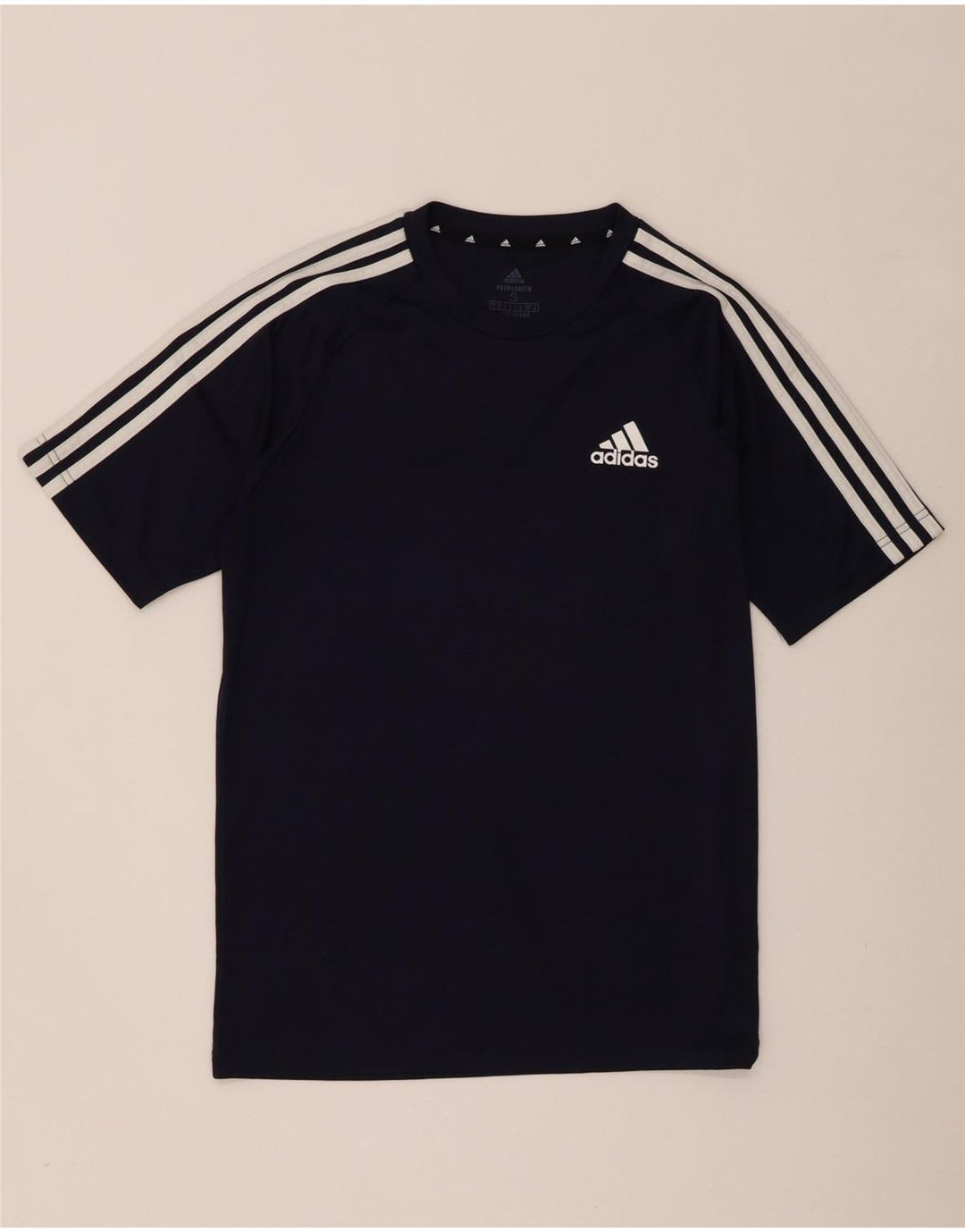 Adidas Ανδρικό T-Shirt Aeroready Top Small Navy Blue Polyester