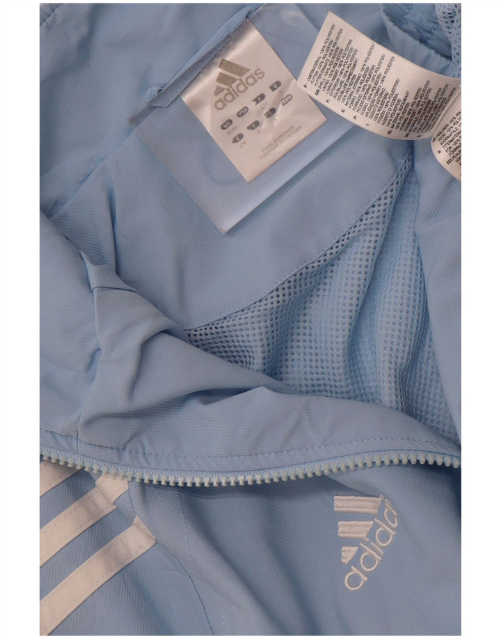 Ανδρική φόρμα Adidas Climalite Top Jacket UK 38/40 Medium Blue Colourblock