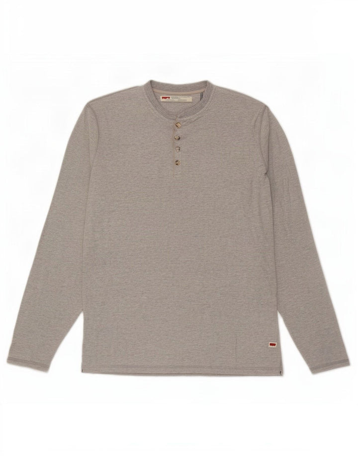Ανδρικό τοπ Levi's Standard Fit Μακρυμάνικο με μεσαίο γκρι φλιτζάνι