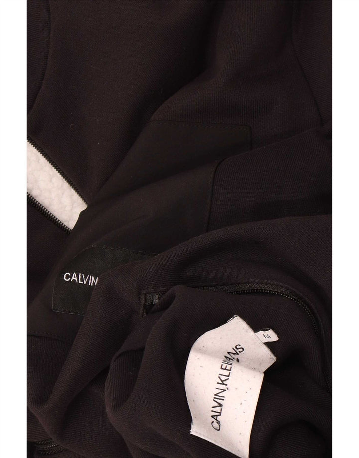 Calvin Klein Jeans Ανδρικό Σέρπα Μπουφάν UK 38 Μεσαίο Μαύρο Βαμβακερό