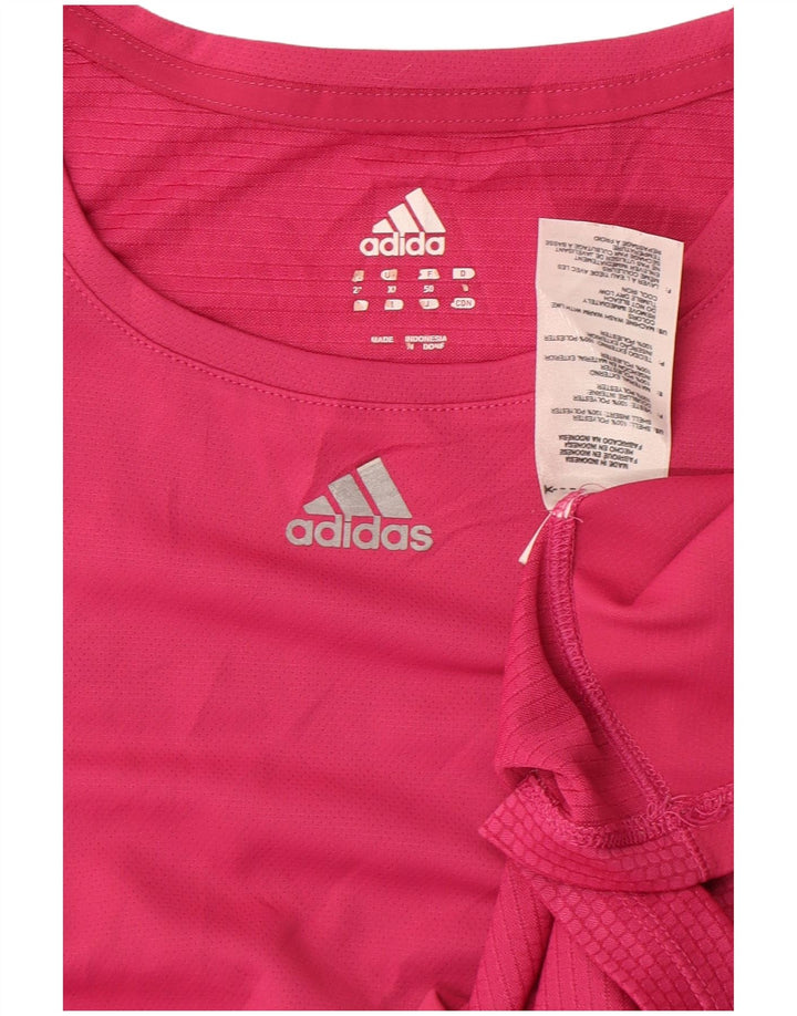 Γυναικείο T-Shirt Adidas Top UK 18 XL Pink Polyester