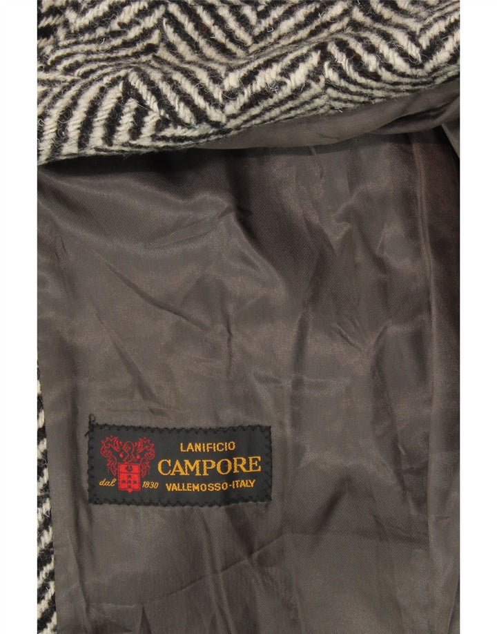 LANIFICO CAMPORE Γυναικείο Παλτό Διπλό IT 44 Μεσαίο Μαύρο