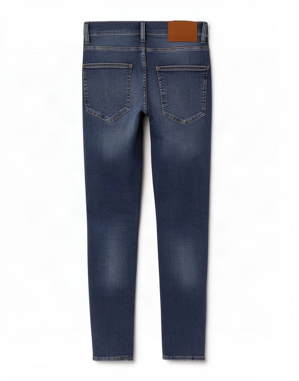 Zara Ανδρικό Skinny Jeans EU 42 Large W32 L28 Μπλε βαμβακερό