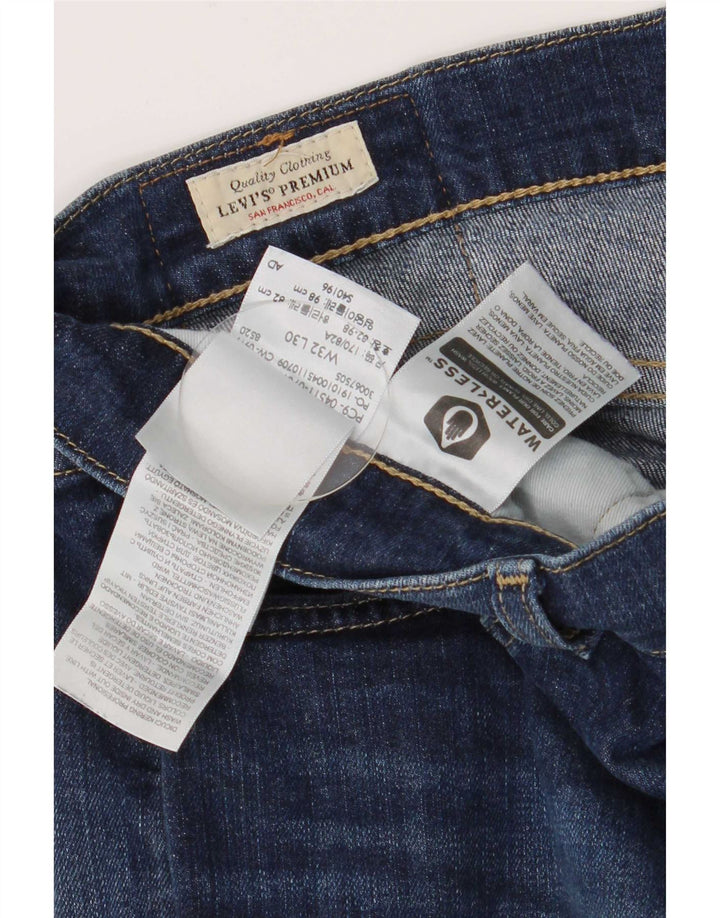 Levi's Mens 511 Slim Jeans W32 L30 Blue Cotton