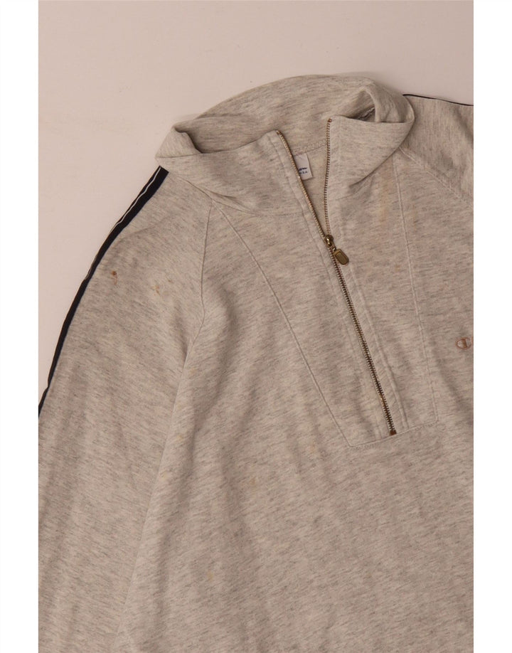 Ανδρικό φούτερ με φερμουάρ CHAMPION Jumper XL Grey Colourblock