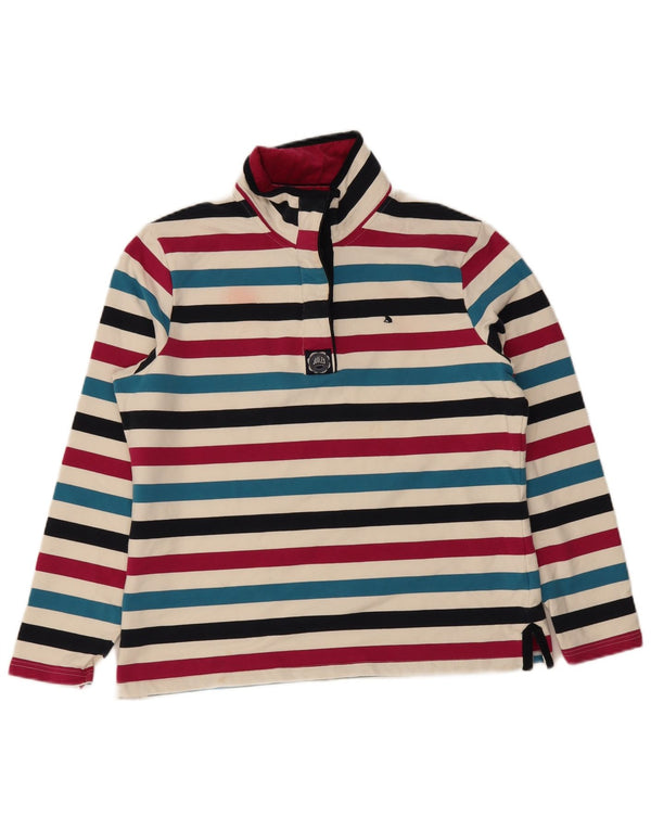 Joules Γυναικεία Φούτερ Jumper UK 16 Μεγάλη πολύχρωμη ριγέ