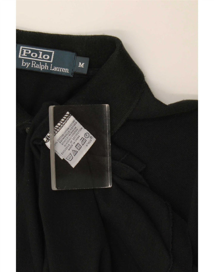 Ανδρικό πουκάμισο Polo Ralph Lauren, μεσαίο μαύρο βαμβακερό