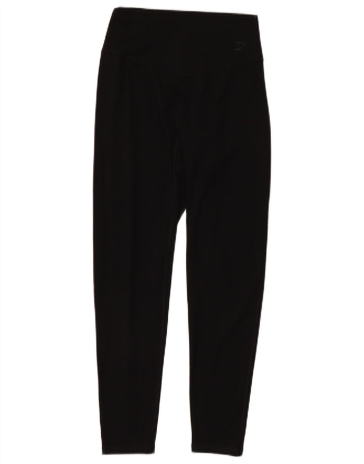Γυναικείο κολάν Gymshark UK 14 Medium Black Nylon